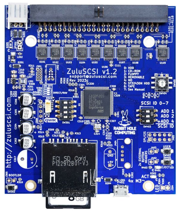 ZuluSCSI v1.2 - Rabbit Hole Computing